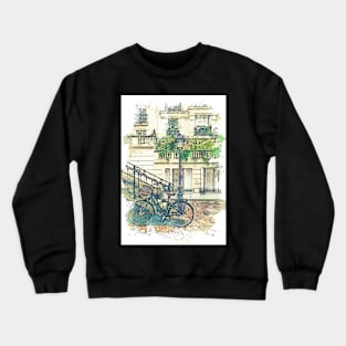 Bicycle Visitor Crewneck Sweatshirt